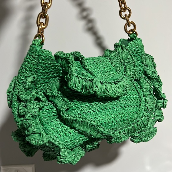 Zara Bags Zara Green Bag Poshmark